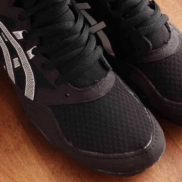 Asics Wrestling Shoes Mens SZ 11.5 Wide Black Snapdown 4 Athletic Sports Boxing - Picture 4 of 14